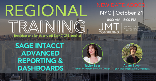 NYC Sage Intacct Training - Day 2